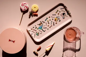 Pippi dienblad 13x27 cm - Candy - Muurla