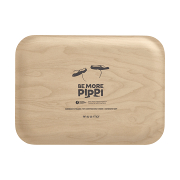 Pippi dienblad 20x27 cm - Be More Pippi - Muurla