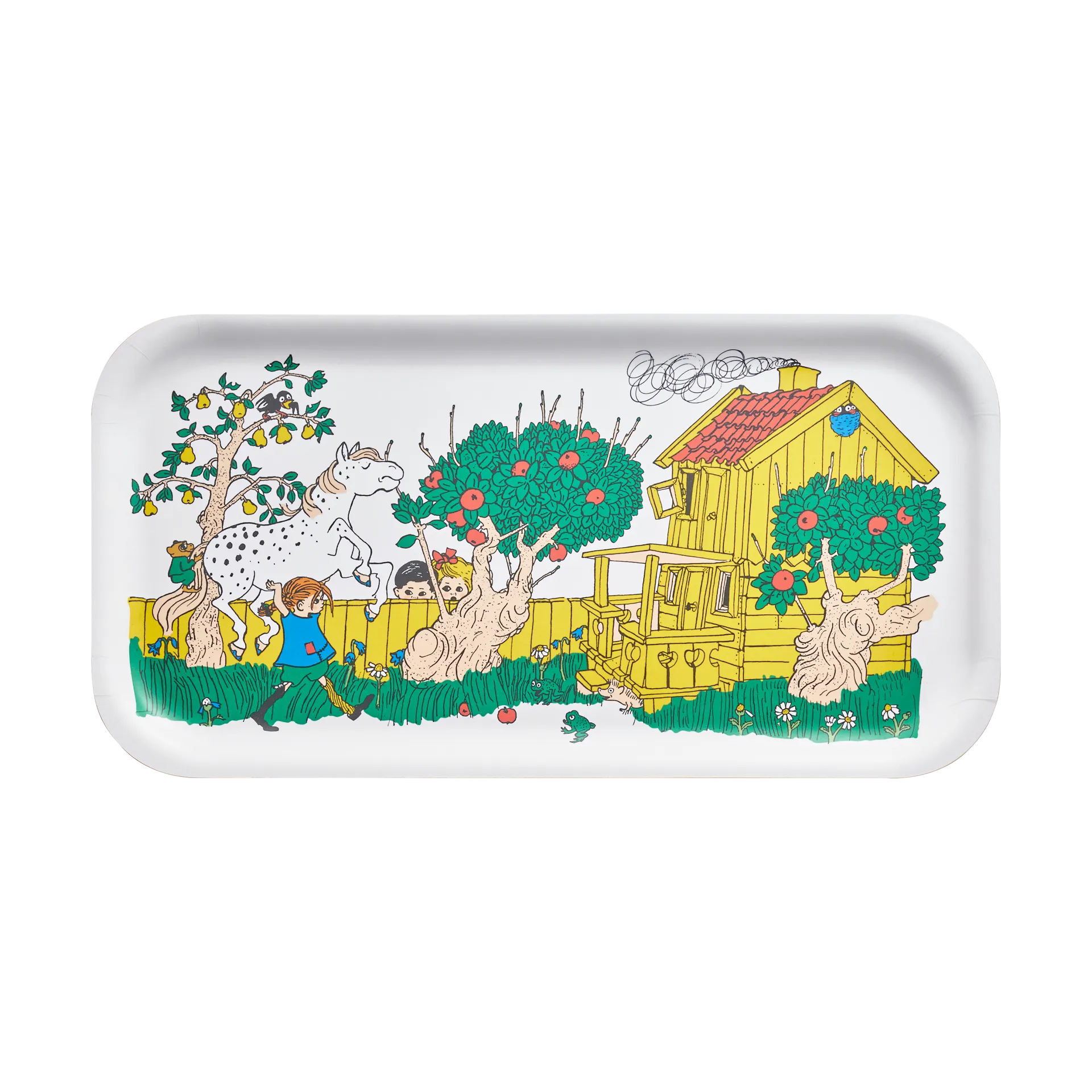 Pippi dienblad 22x43 cm, The Way Home Muurla