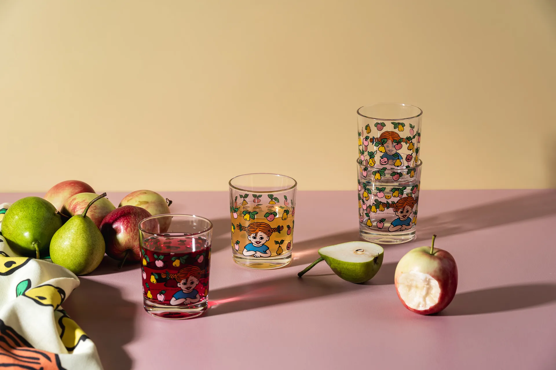 Pippi drinkglas 2 dl, Fruits Muurla