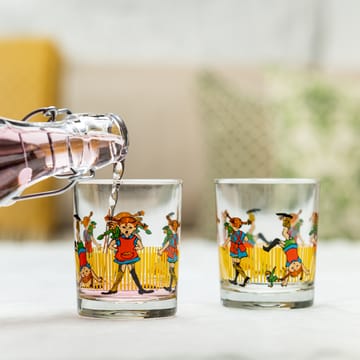 Pippi drinkglas 2 dl - Multi - Muurla