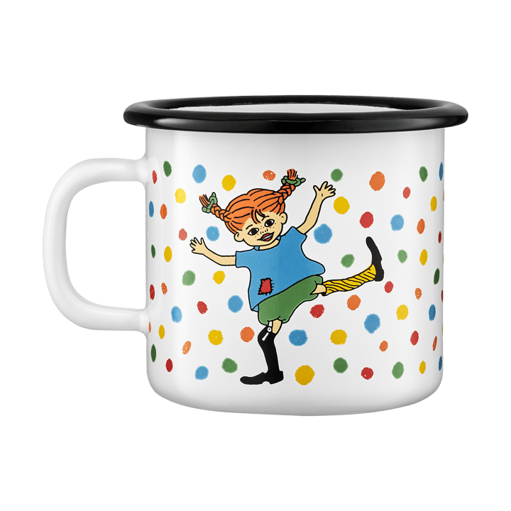 Pippi- geëmailleerde mok 2,5 dl, Hopsasa Muurla
