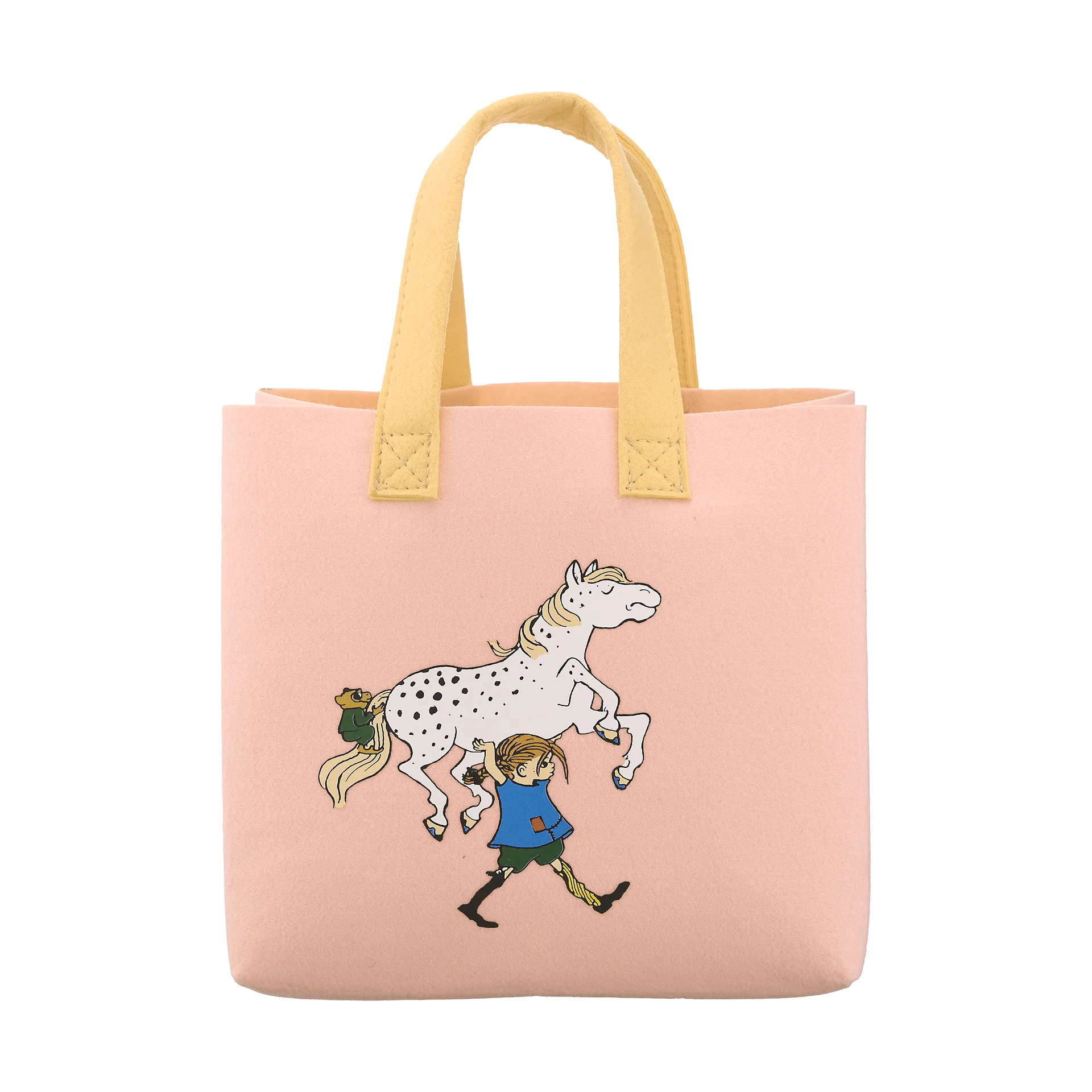 Pippi Tote Bag tas 25x25 cm, Pippi and the Horse Muurla
