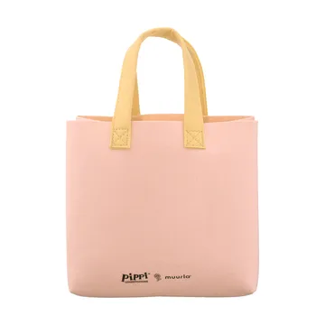 Pippi Tote Bag tas 25x25 cm - Pippi and the Horse - Muurla