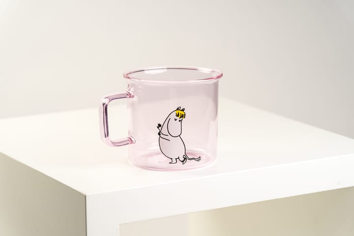 Snorkmaiden glazen mok 35 cl, Roze Muurla