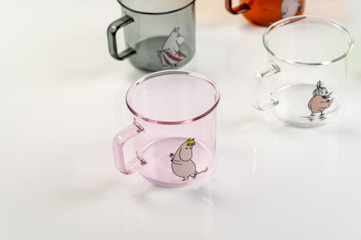 Snorkmaiden glazen mok 35 cl, Roze Muurla