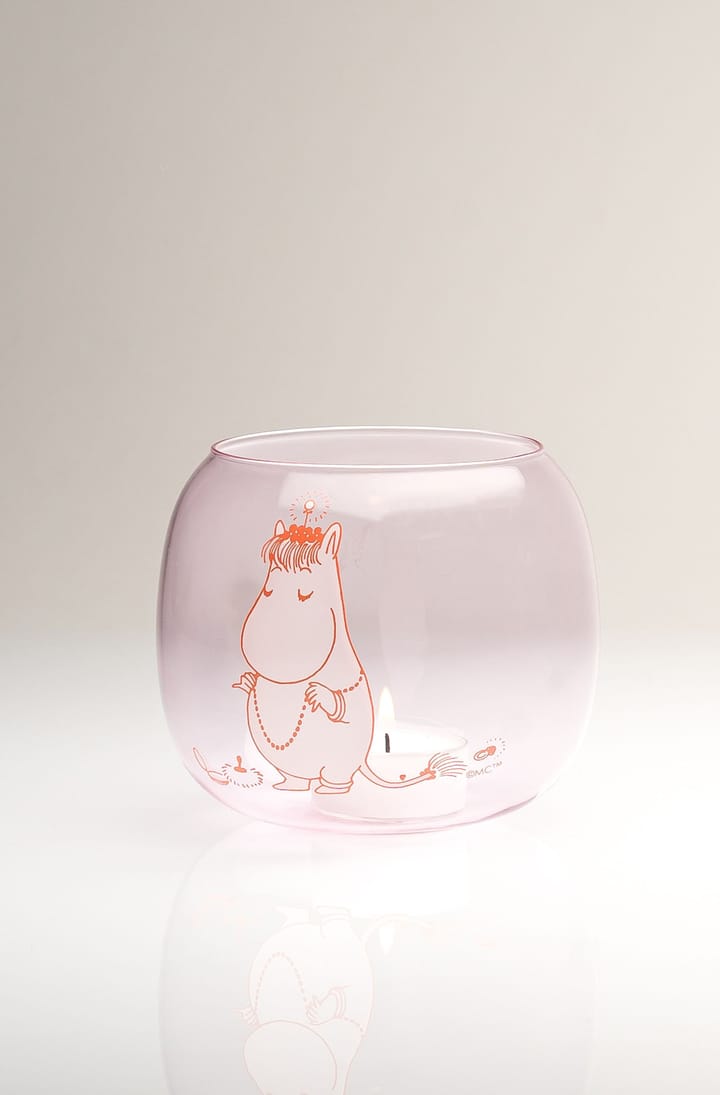 Snorkmaiden waxinelichtjeshouder/kom Ø9 cm, Pink Muurla
