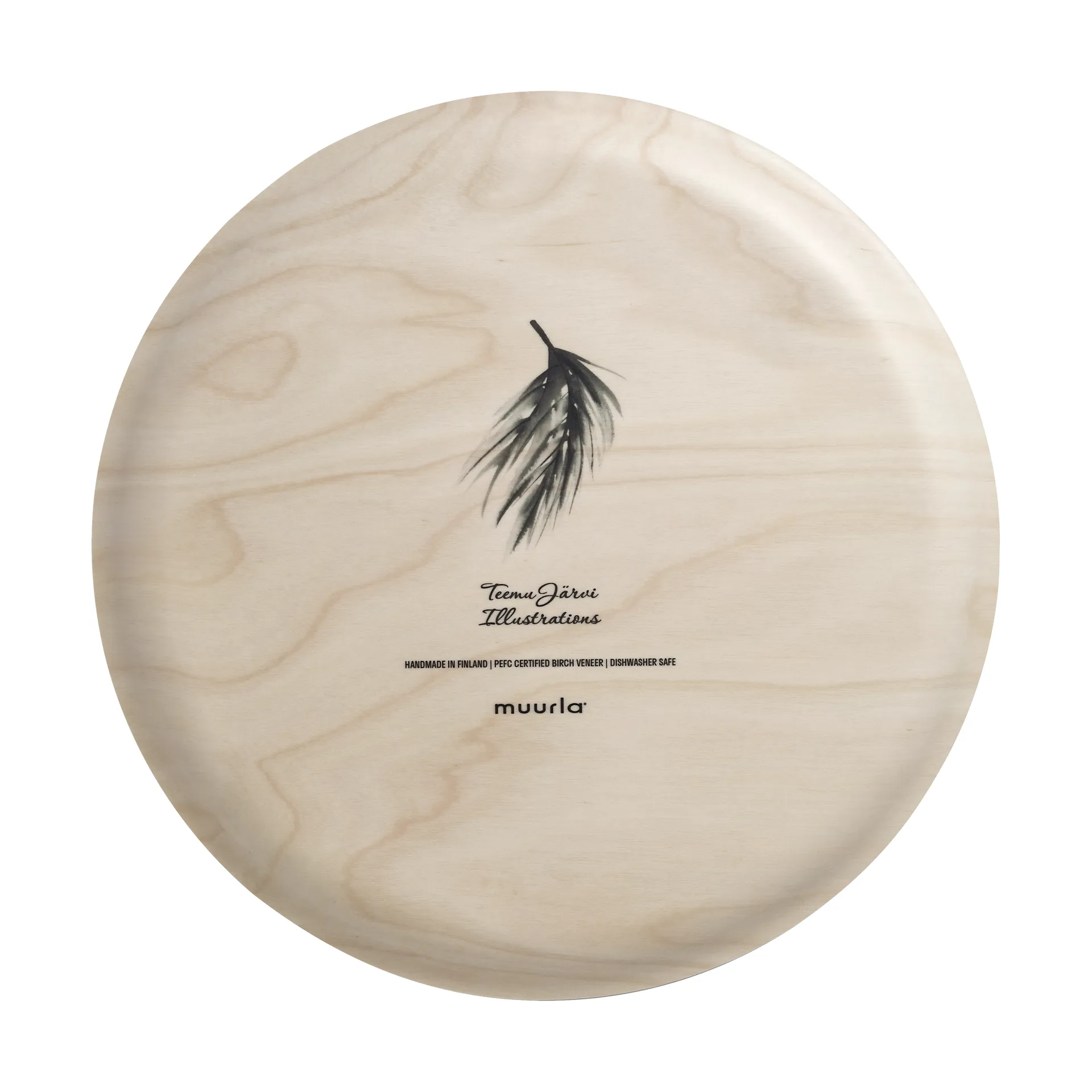 Teemu Järvi x Muurla dienblad Ø35 cm, Pijnboom Muurla