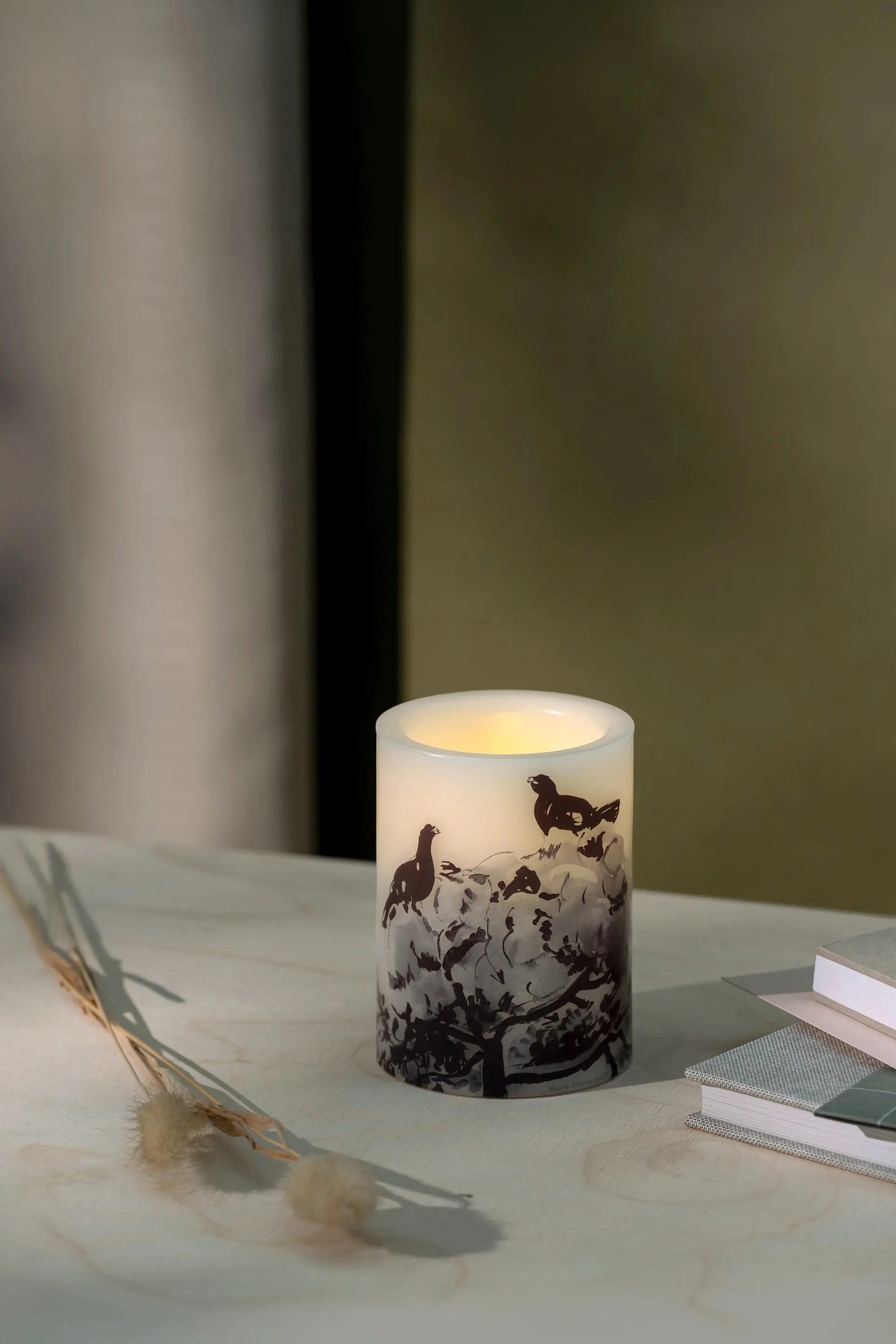 Teemu Järvi x Muurla ledkaars Ø7,5x10 cm, Winter Carpercaillie Muurla