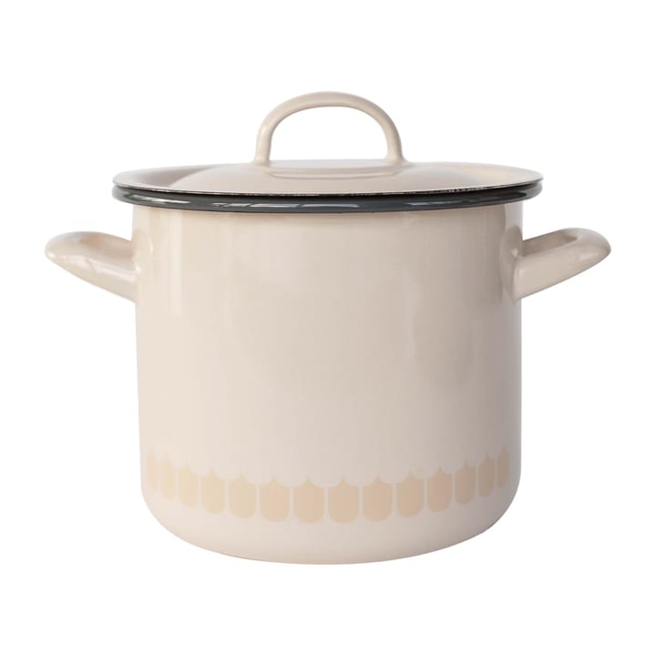 Vappu emaille braadpan 2,5 L, Beige Muurla