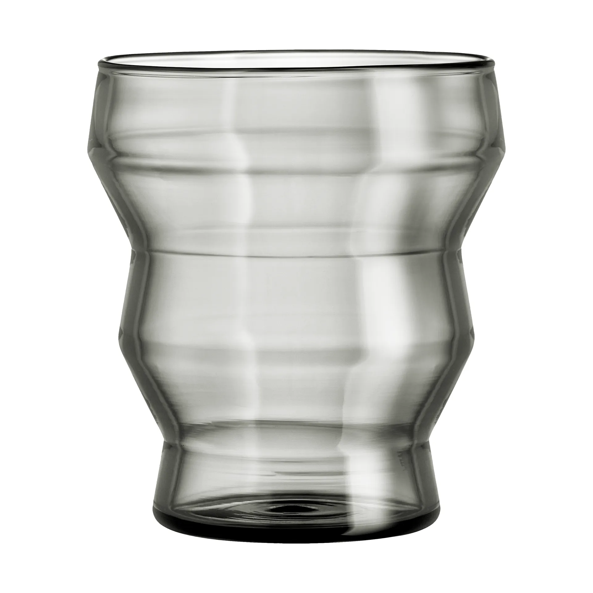 Waves drinkglas 30 cl, Grijs Muurla