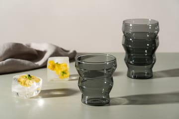 Waves drinkglas 30 cl - Grijs - Muurla