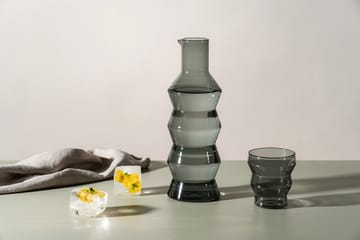 Waves drinkglas 30 cl - Grijs - Muurla