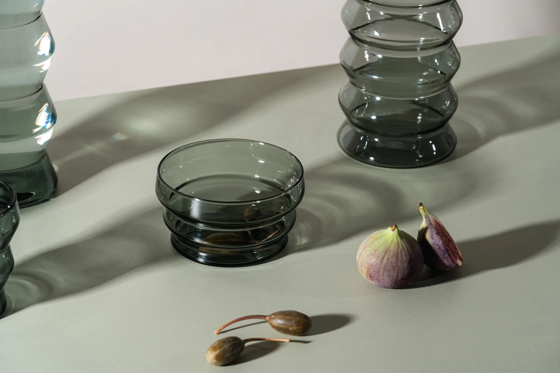 Waves schaal 50 cl, Grijs Muurla