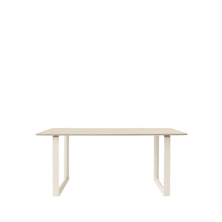 70/70 eettafel 170x85 cm - Oak veneer-Plywood-Sand - Muuto