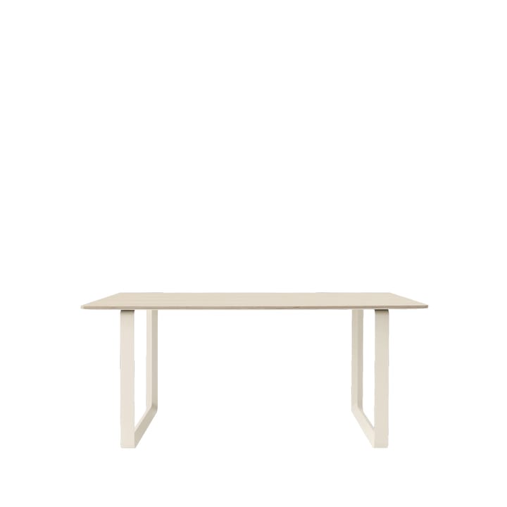 70/70 eettafel 170x85 cm - Oak veneer-Plywood-Sand - Muuto