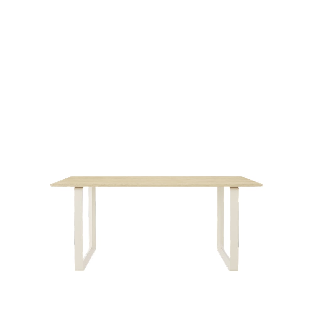 Muuto 70/70 eettafel 170x85 cm Solid oak-Sand | Scandinavisch Interieur | Eettafels | Beige