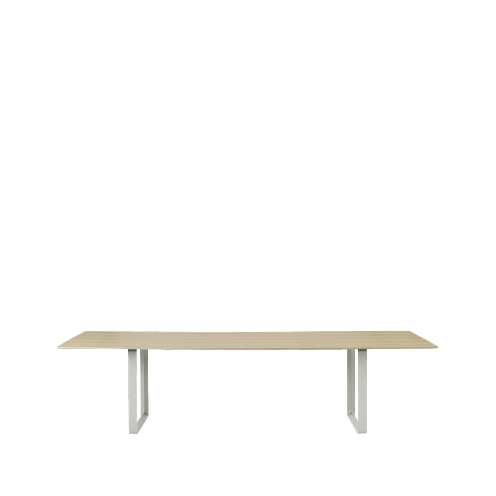 Muuto 70/70 eettafel 295x108 cm Oak veneer-Plywood-Grey