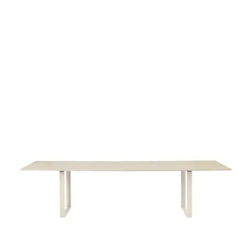 70/70 eettafel 295x108 cm - Oak veneer-Plywood-Sand - Muuto