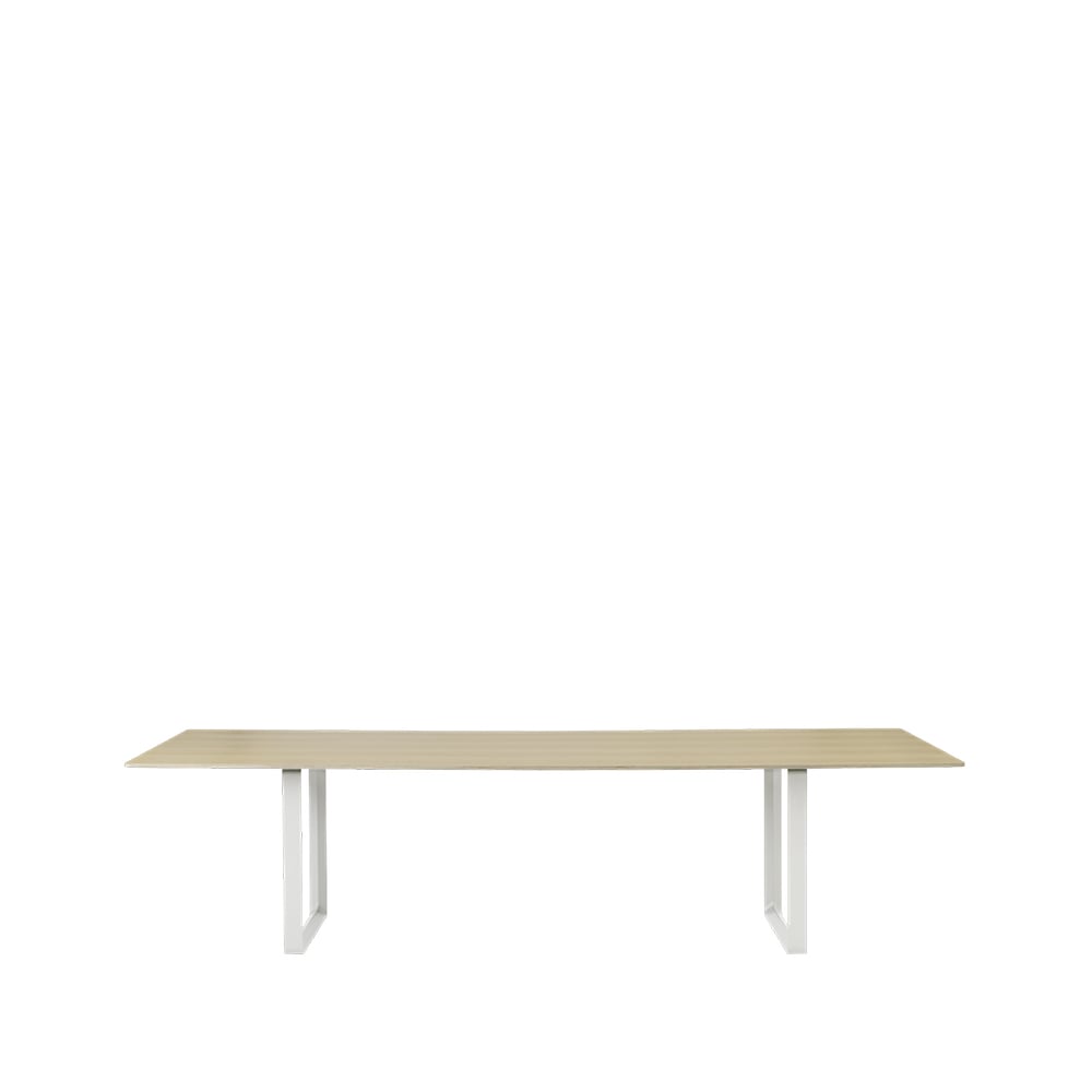 Muuto 70/70 eettafel 295x108 cm Oak veneer-Plywood-White