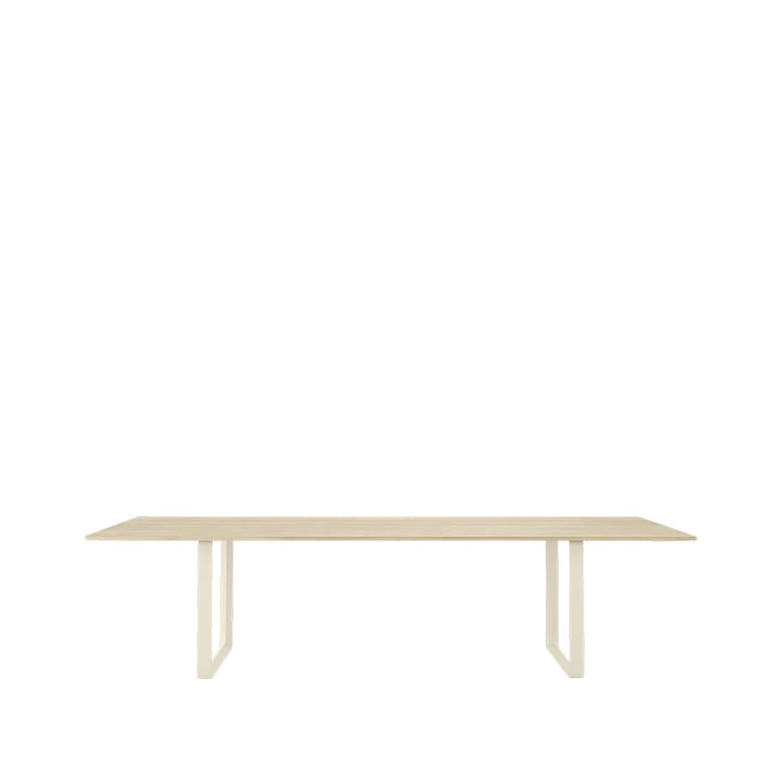 70/70 eettafel 295x108 cm - Solid oak-Sand - Muuto