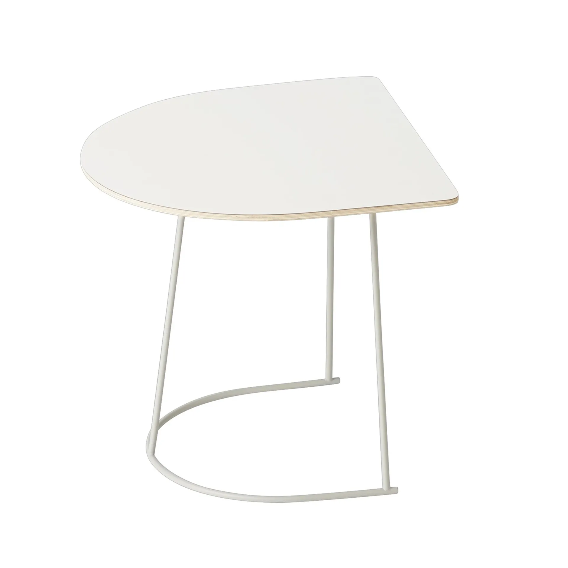 Airy bijzettafel half size, gebroken wit Muuto