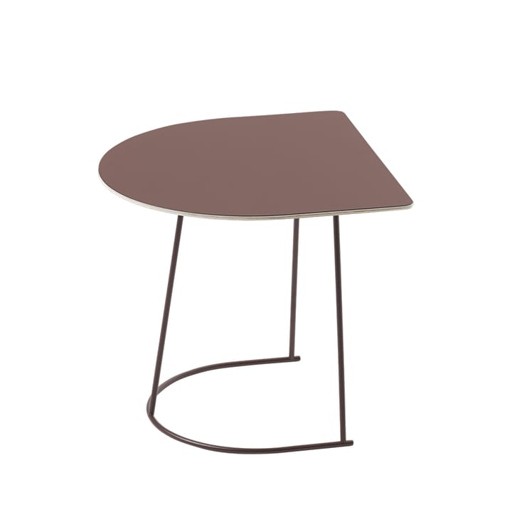 Airy bijzettafel half size - Plum nanolaminate - Muuto