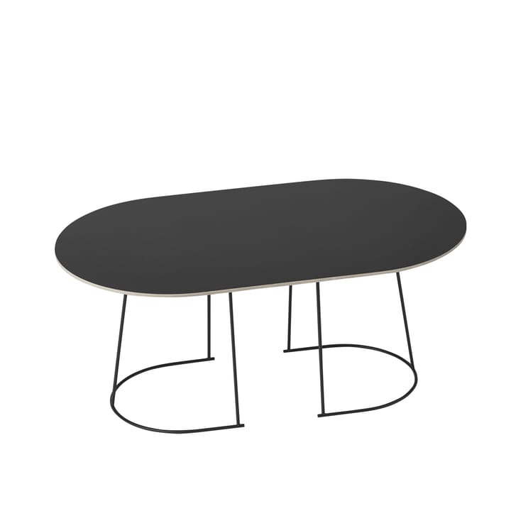 Airy bijzettafel M - zwart - Muuto