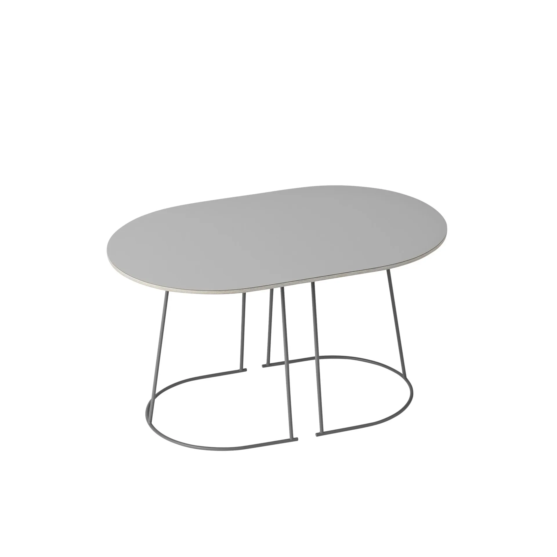 Airy bijzettafel S, grijs Muuto