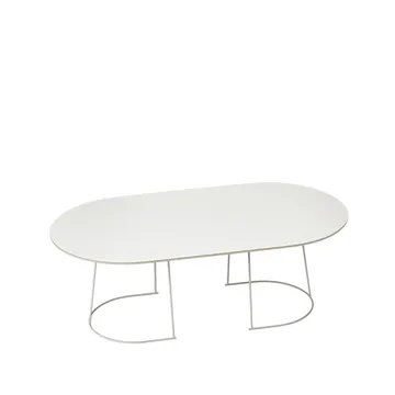 Airy Salontafel ovaal - offwhite, nanolaminaat, large - Muuto