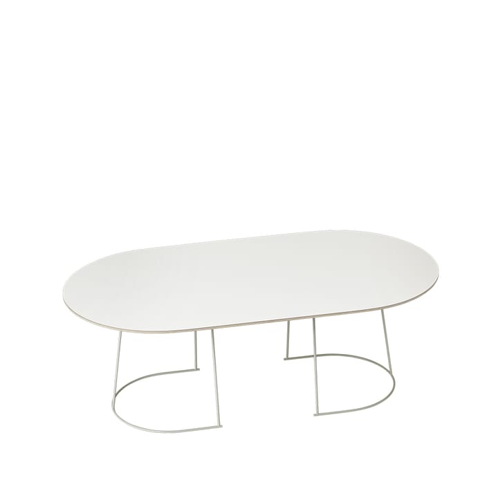 Airy Salontafel ovaal - offwhite, nanolaminaat, large - Muuto