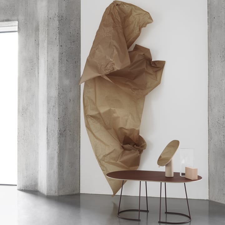 Airy Salontafel ovaal, plum, nanolaminaat, small Muuto