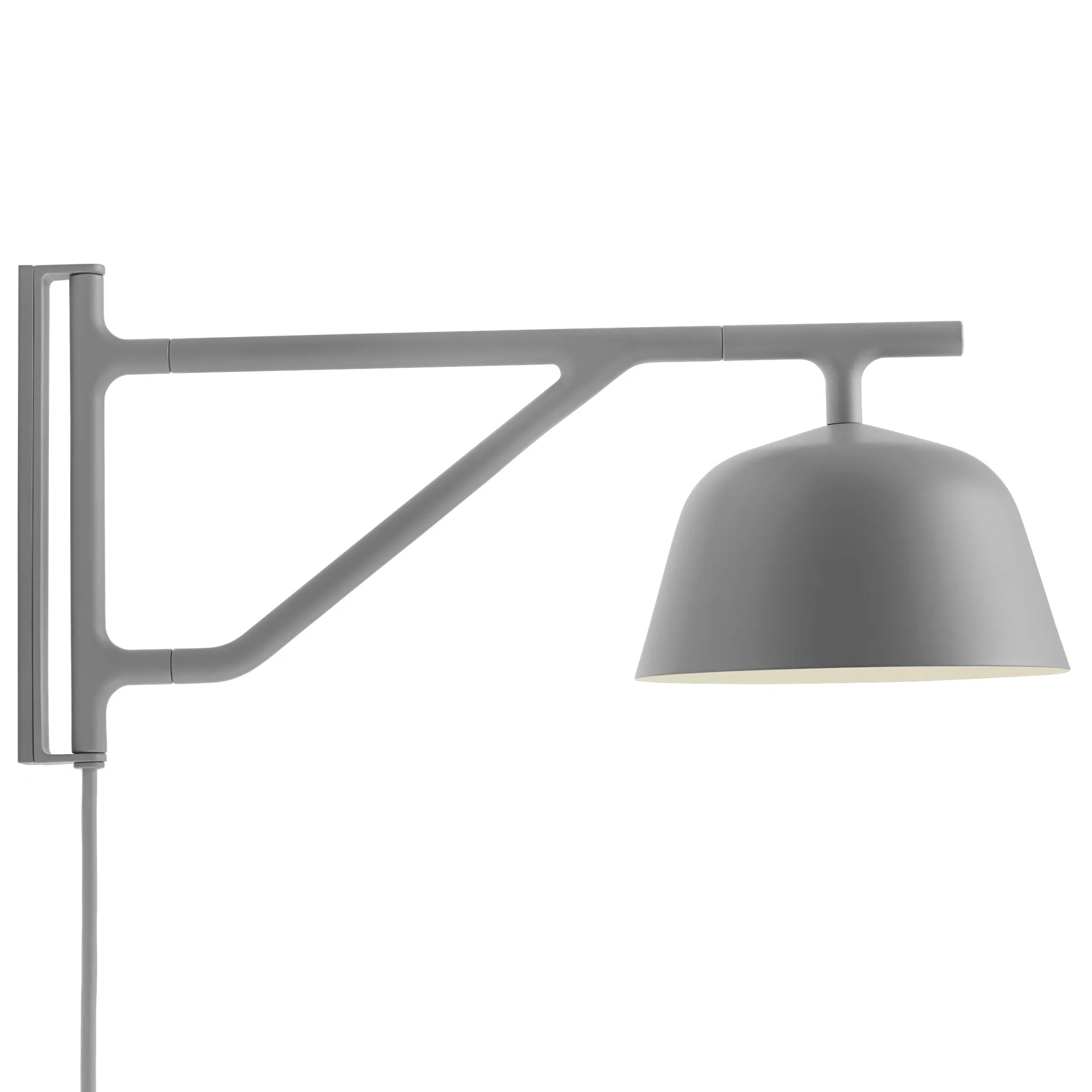 Ambit muurlamp, grijs Muuto
