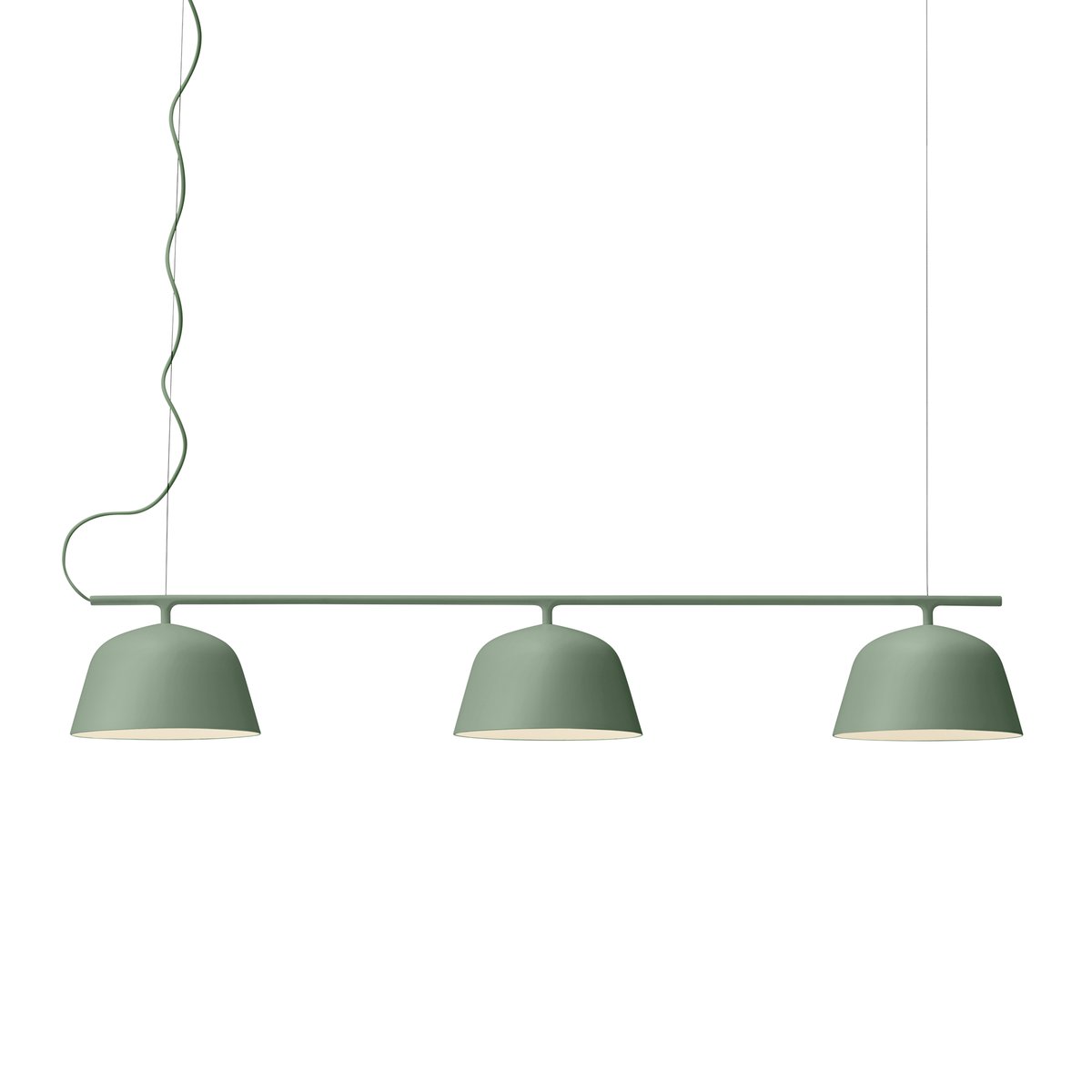 Muuto Ambit Rail hanglamp Dusty green