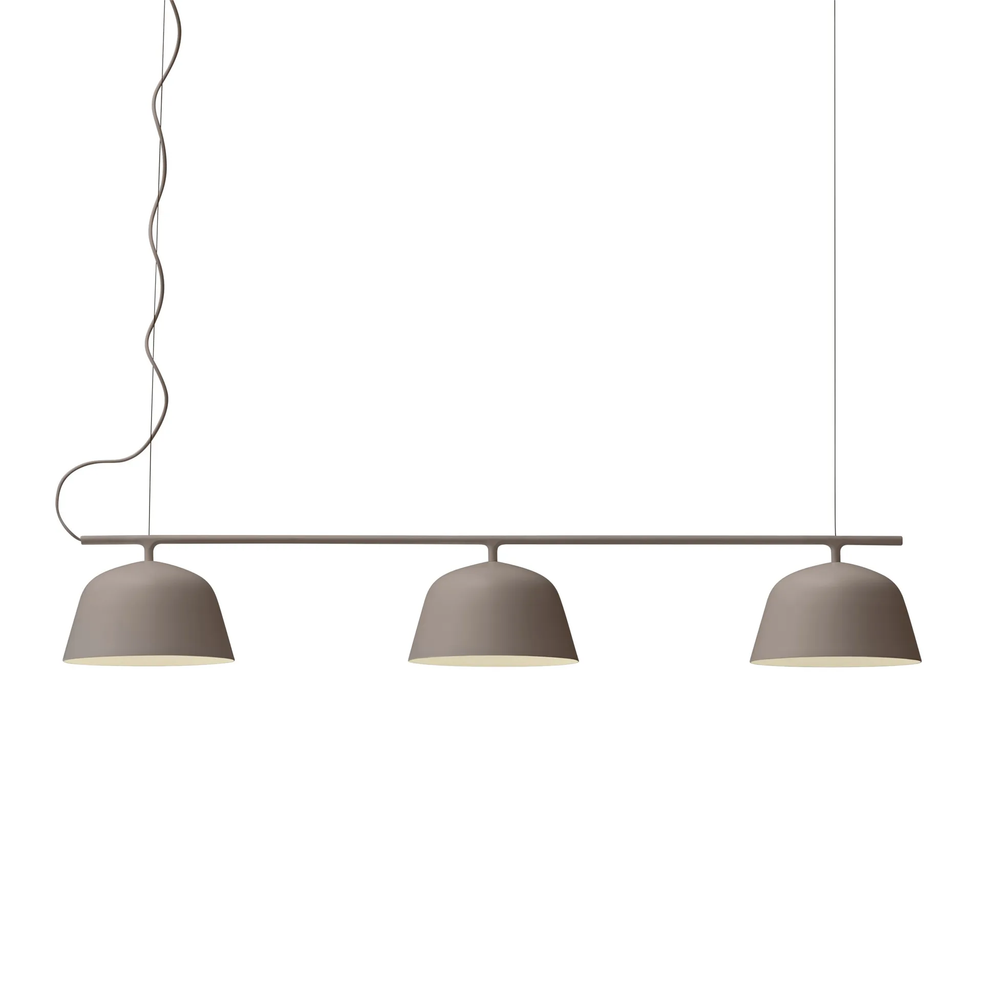 Ambit Rail hanglamp, Taupe Muuto