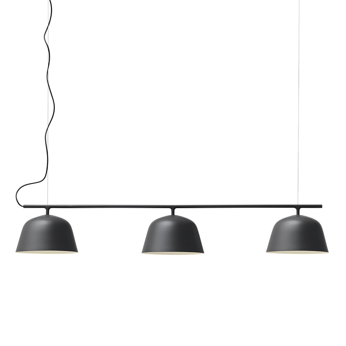 Muuto Ambit Rail hanglamp zwart