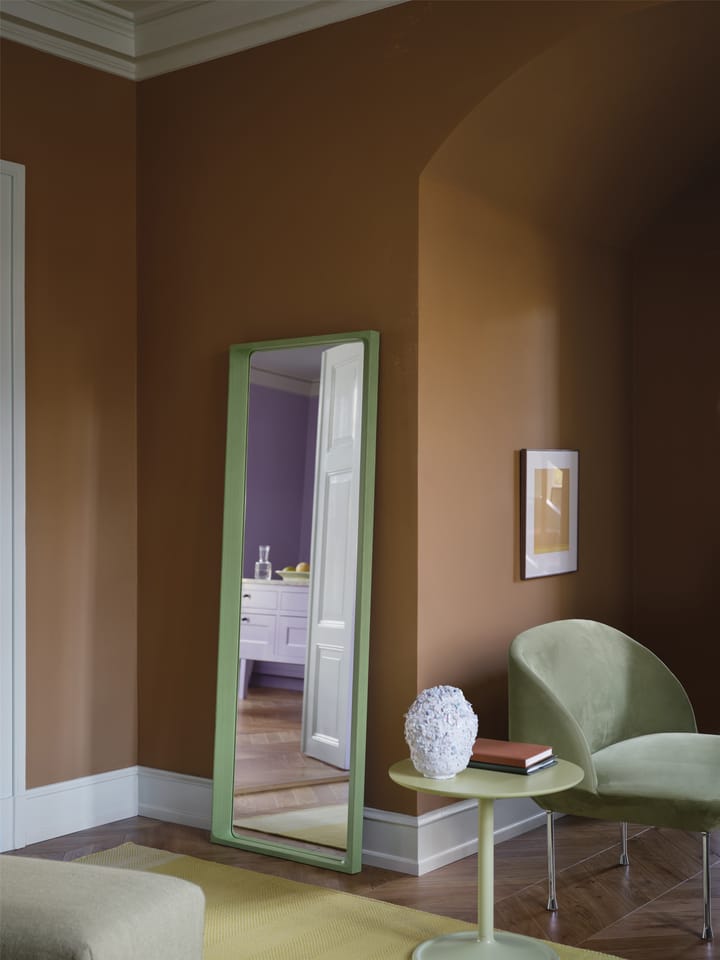 Arced spiegel 170x61 cm, Light green Muuto
