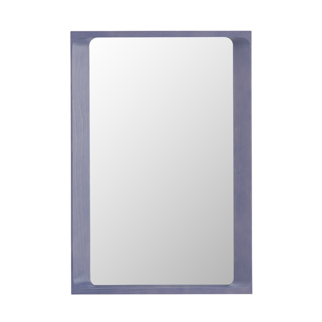 Muuto Arced spiegel 80x55 cm Light lilac | Scandinavisch Interieur | Wandspiegels | Paars