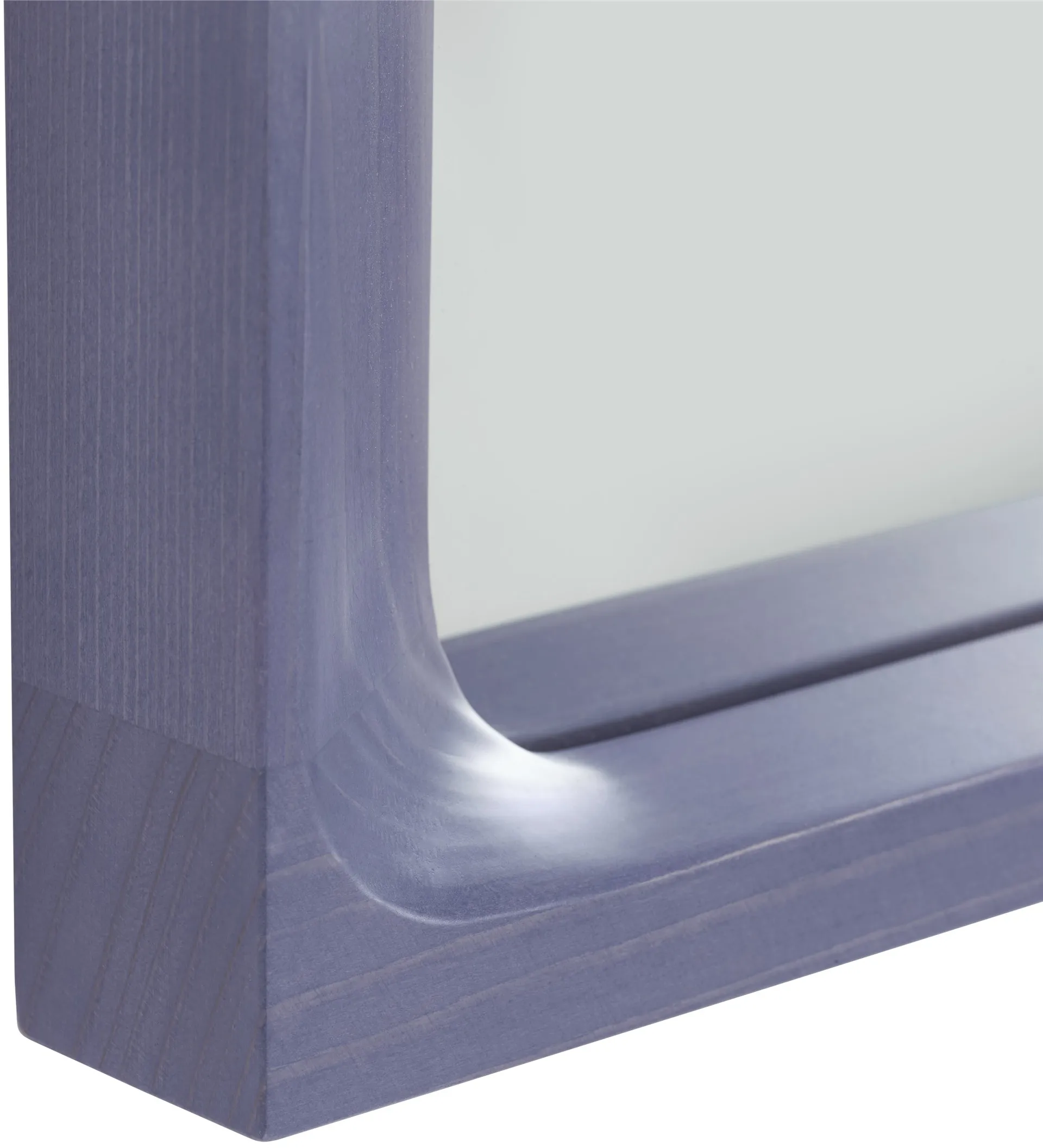 Arced spiegel 80x55 cm, Light lilac Muuto