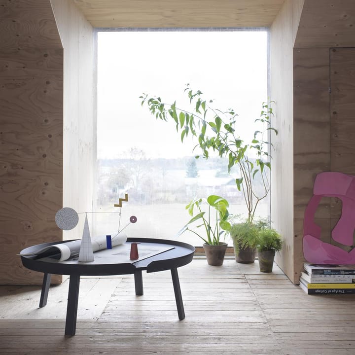 Around bijzettafel extra large, Anthracite Muuto