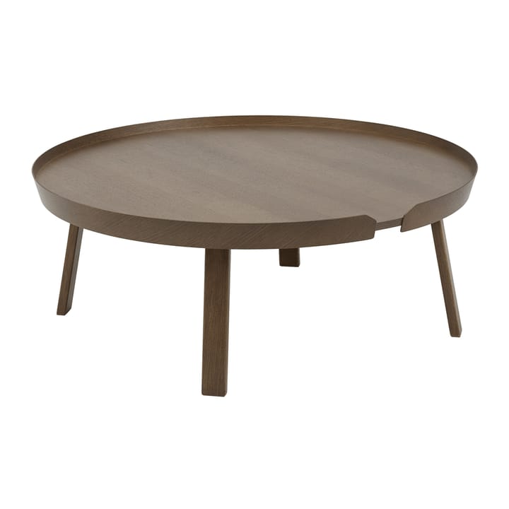 Around bijzettafel extra large - Stained dark brown - Muuto