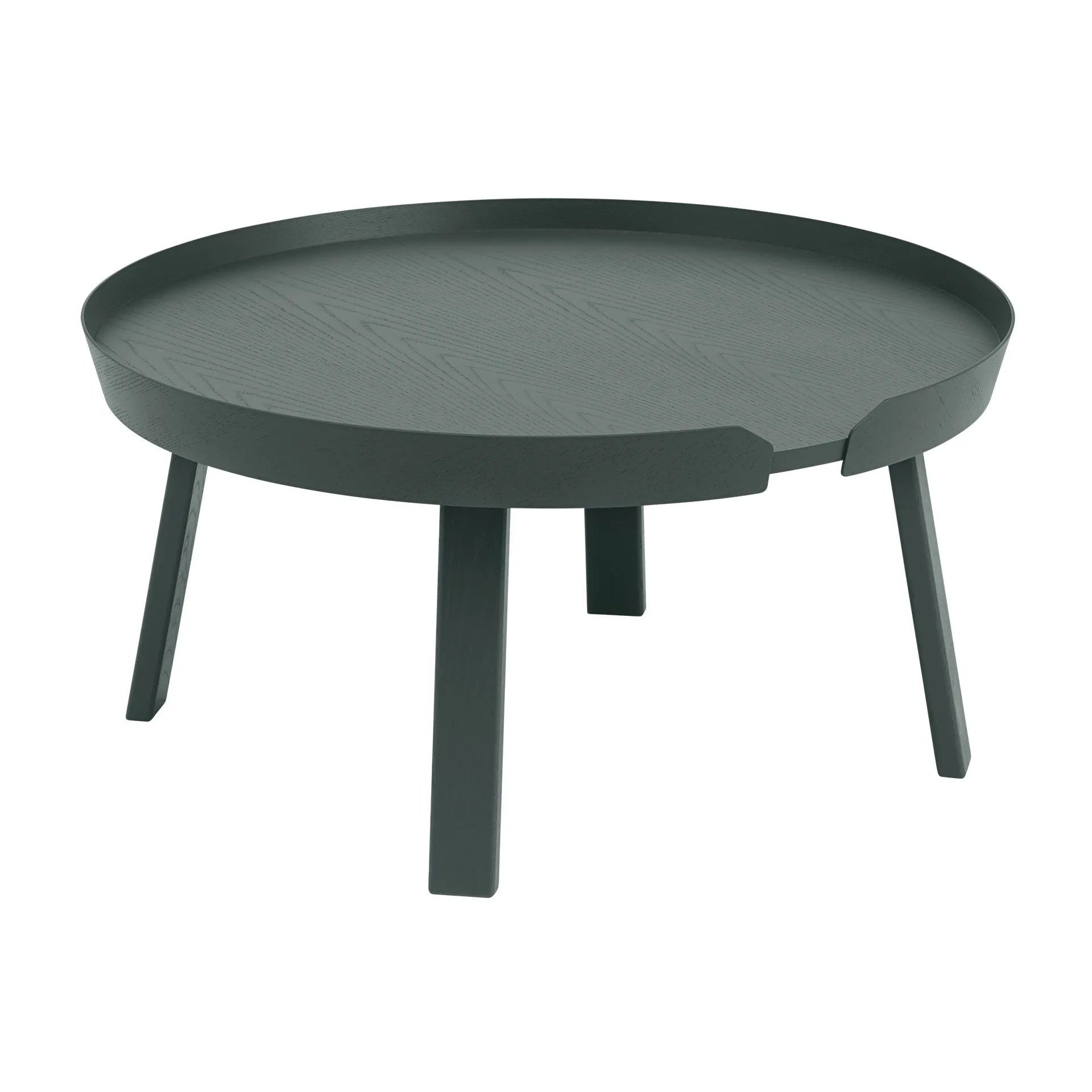 Around tafel groot, Dark green Muuto