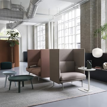 Around tafel groot - Dark green - Muuto