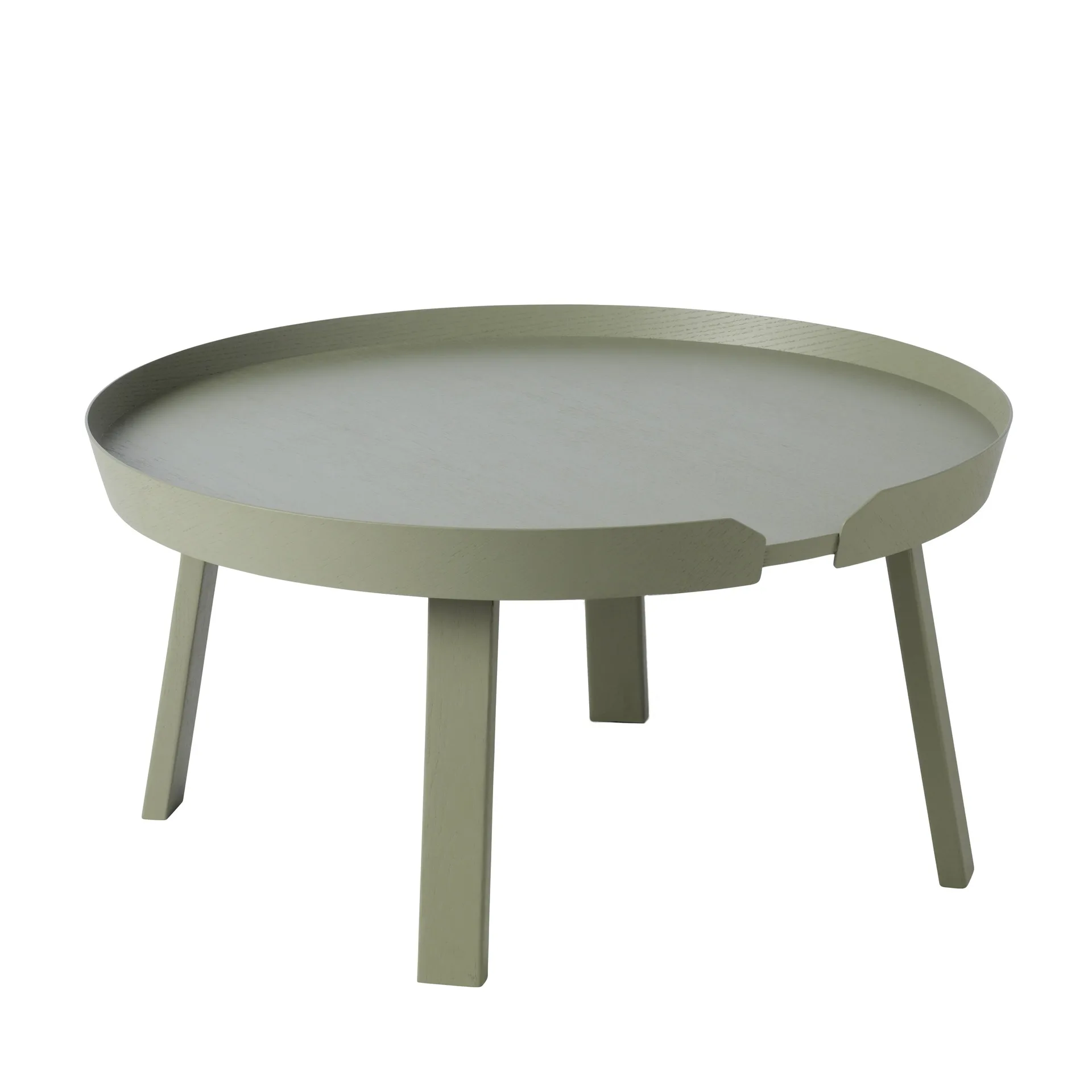 Around tafel groot, dusty green (groen) Muuto
