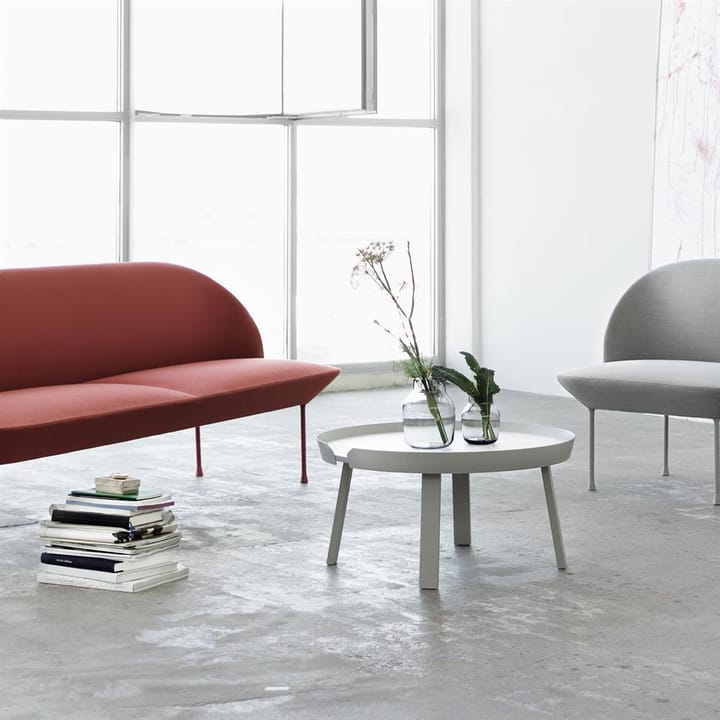 Around tafel groot, grijs Muuto