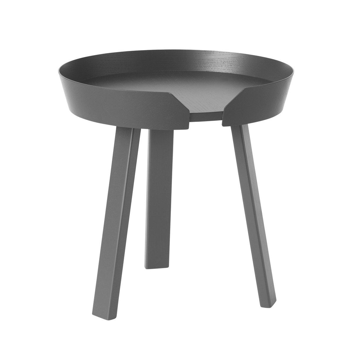 Muuto Around tafel small antraciet | Scandinavisch Interieur | Salontafels | Grijs