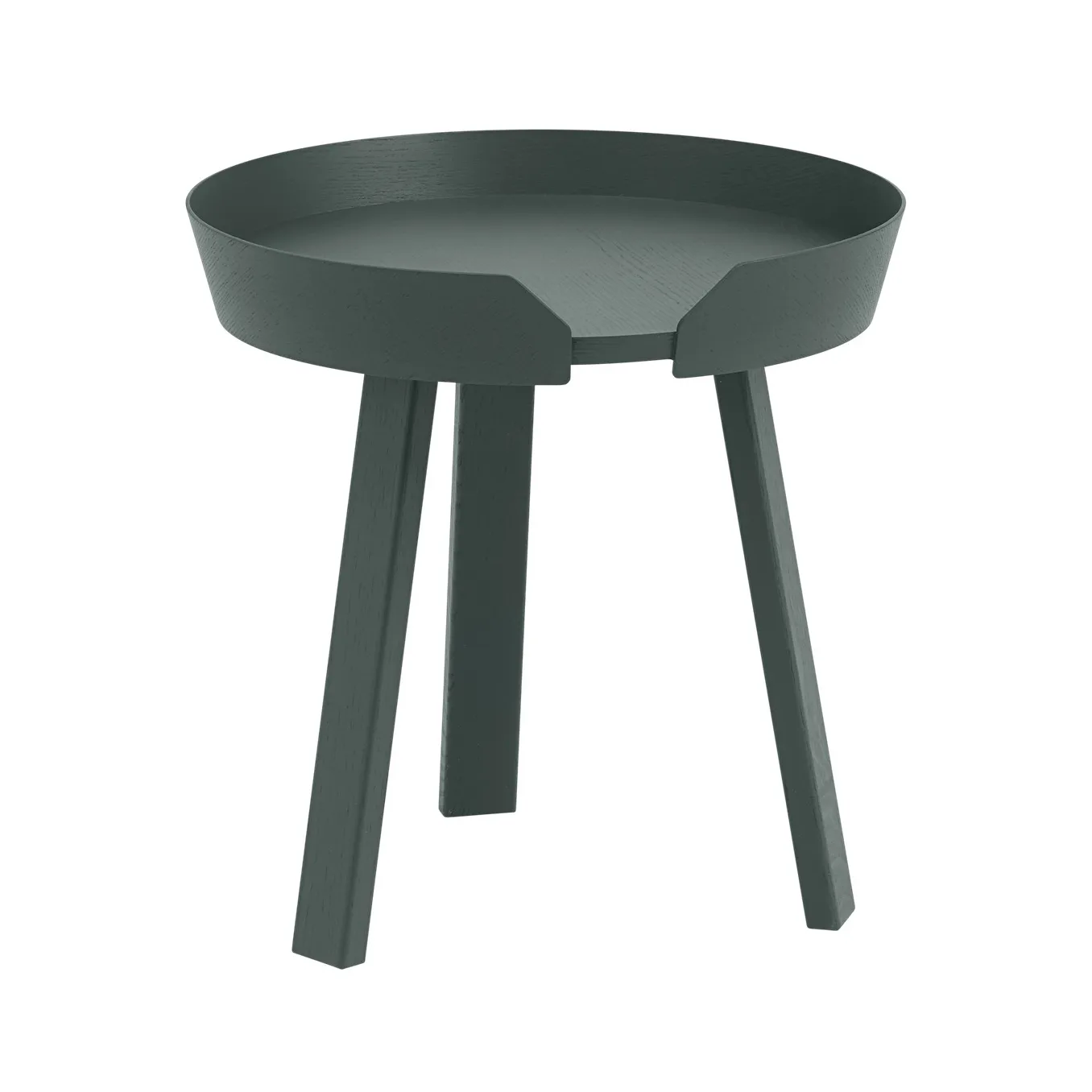 Around tafel small, Dark green Muuto