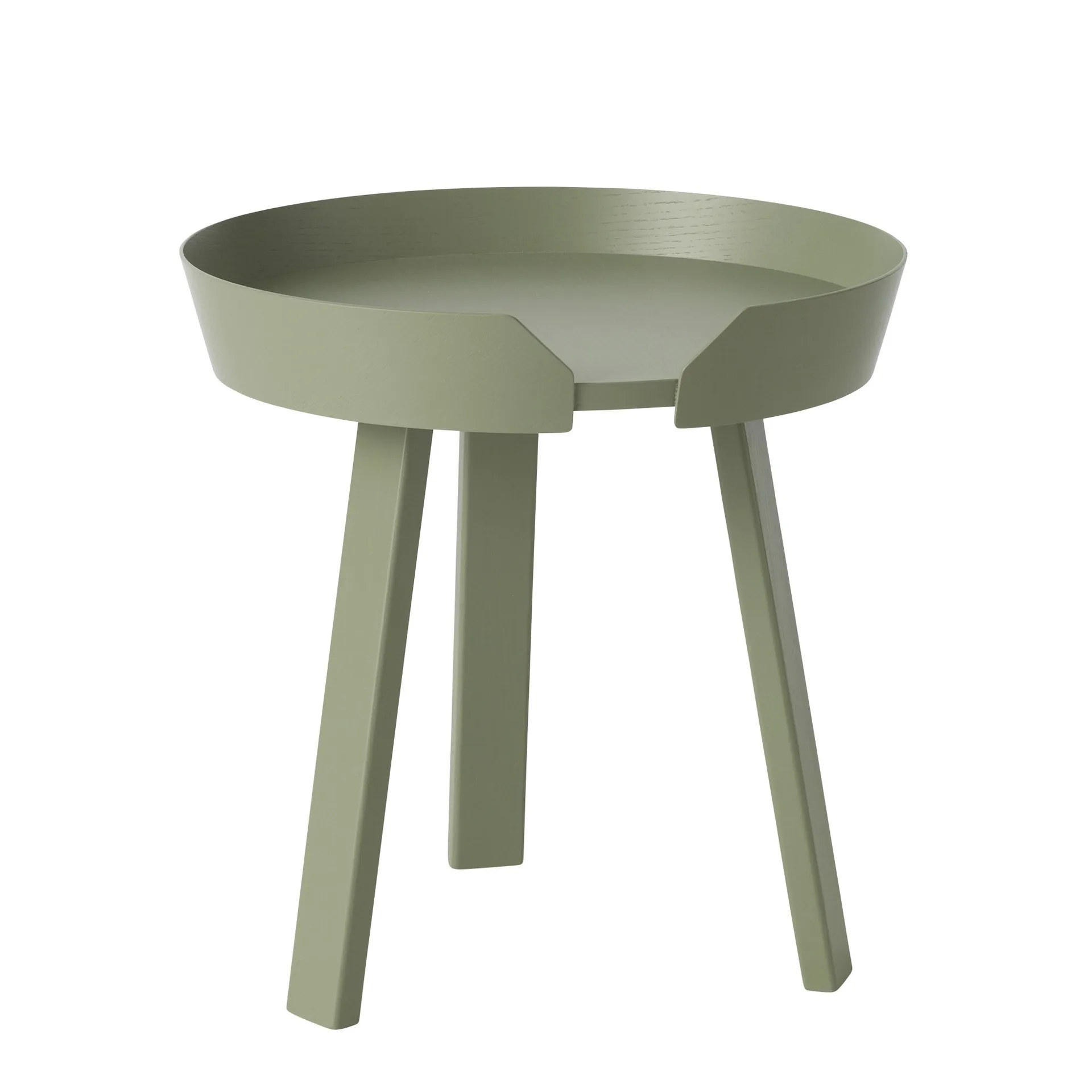 Around tafel small, dusty green Muuto
