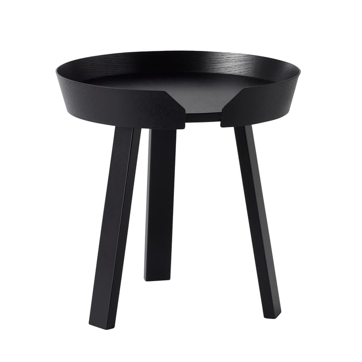 Around tafel small - zwart - Muuto