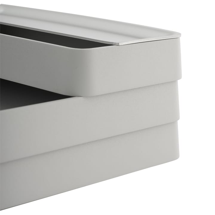 Arrange Desktop deksel 8x24 cm, Aluminium Muuto